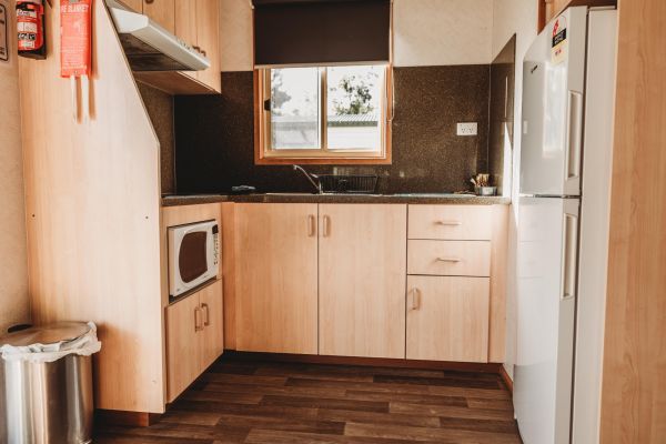 Standard 2 Bedroom Cabin Kitchen