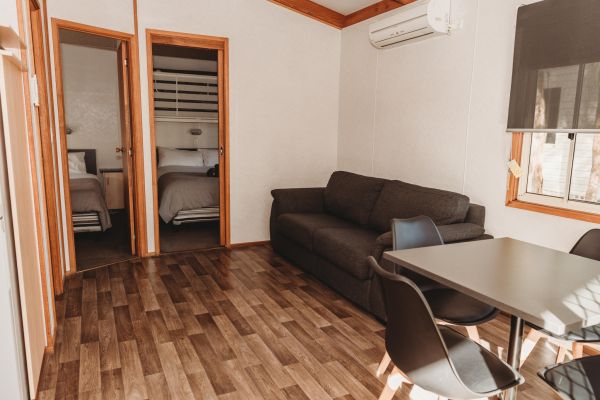 Standard 2 Bedroom Cabin Living Area